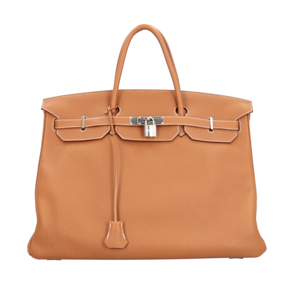 Hermes Birkin 40 Handbag, Taurillon Leather, Brown, Women's, HERMES, Used